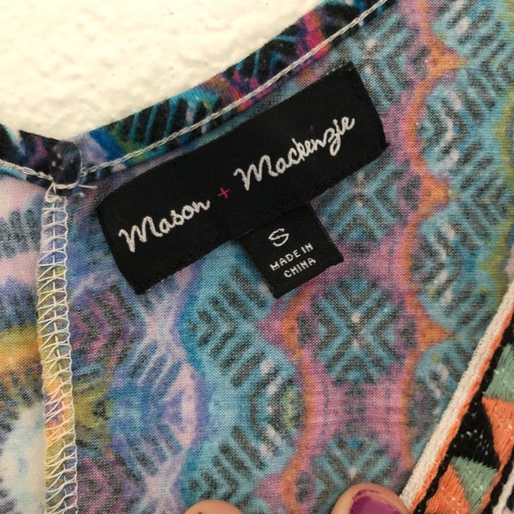 Neon Patterned Tank - Picture 4 of 6